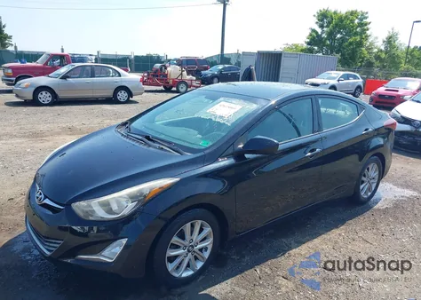2016 Hyundai Elantra Se/Sport/Limited из США, поврежденный, VIN KMHDH4AE0GU588587